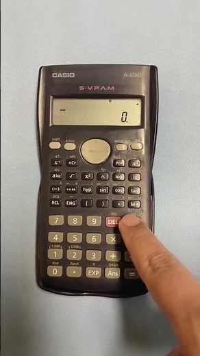 Casio Calculator fx-82MS #calculator alculator