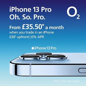 93 reactions · 35 comments | iPhone 13 Pro. Oh. So. Pro Get the new iPhone 13 Pro today from just £35.50 a month when you trade in an iPhone. | O2 | Facebook