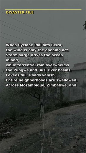 Cyclone Idai: The Night Beira Turned Into an Inland Sea