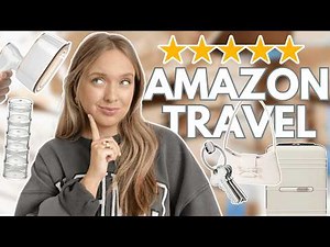 17 *GENIUS* AMAZON TRAVEL FINDS: packing organization + amazon travel must haves + pack with me
