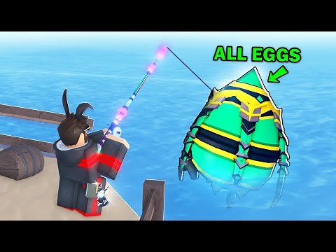 How To Get ALL EGGS In FISCH Roblox!
