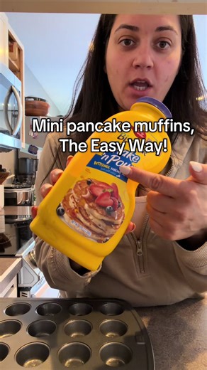 Easy Breakfast Pancake Muffins for Kids