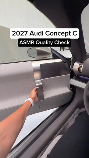 1.7M views · 44K reactions | Does it sound like future Audi? #conceptc #audi #asmr | Justinscarblog | Facebook