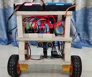 Remote Controlled Self-Balancing Robot