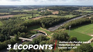 🦌L'année 2023 a été marquée par la construction du tout premier écopont de l'autoroute A11, entièrement financé par VINCI Autoroutes. Retour en images sur cet ouvrage dédié à la faune, permettant de traverser l'autoroute en toute sécurité. | VINCI Autoroutes