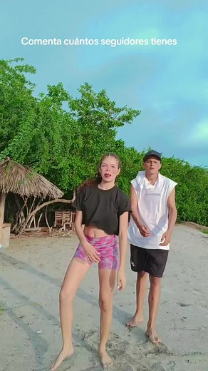Playful Beach Dance Routine Under the Sun