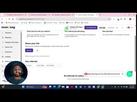 Monetag | Earn money through monetized your traffic with monetag