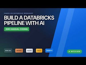 Build Your First AI-Powered Databricks Pipeline