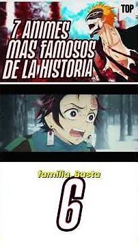 🔥 TOP 7 animes más famosos de la historia | 6