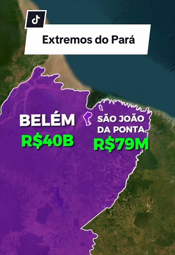 Extremos do Estado do Pará: pontos extremos e cidades-chave