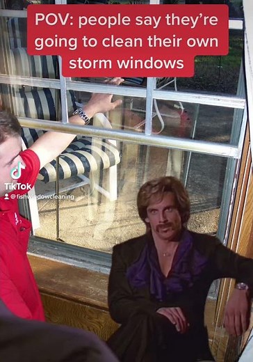 Storm Window Cleaning DIY