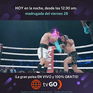 🥊 ¡Noche de pelea en tvGO! 🔥 El peruano Luis Palomino se enfrenta a Howard Davis en el Campeonato de Lucha a Puño Limpio BKFC. 💥 ¡No te lo pierdas! 📺 En vivo y GRATIS por tvGO ⏰ HOY, 12:30 a. m. (madrugada del viernes 28) 🔗 Conéctate en tvgo.pe o descarga la app 👉🏻 https://qrco.de/bfiP4B 📍 Disponible solo en territorio peruano. | América tvGO
