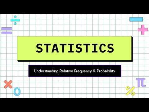 Statistics | Understanding Relative Frequency & Probability