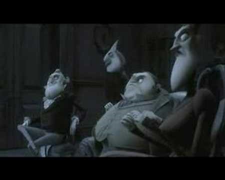 Tim Burton's CORPSE BRIDE. The wedding rehearsal