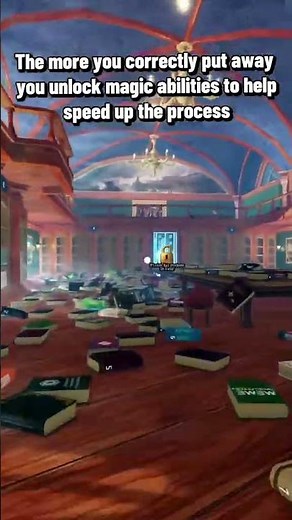 Game: Clean The Library! #roblox #robloxgames
