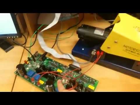 Use dSPACE to control the speed of a DC Motor