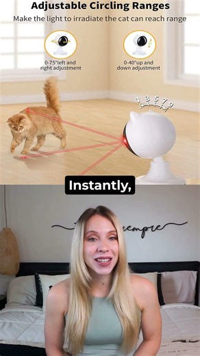 This Automatic Cat Laser Kept My Cat Busy for HOURS 😹🔴