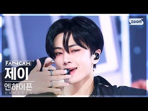 [안방1열 직캠4K] 엔하이픈 제이 'XO (Only If You Say Yes)' (ENHYPEN JAY FanCam) @SBS Inkigayo 240714
