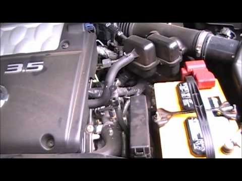 Nissan Maxima transmission service.wmv