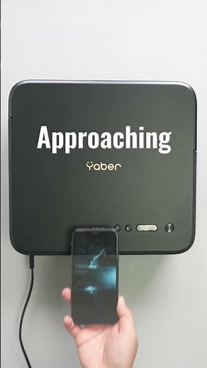 Yaber K2s comes with NFC, just touch and go! 😜 #projectors #smartphone #tech #nfc