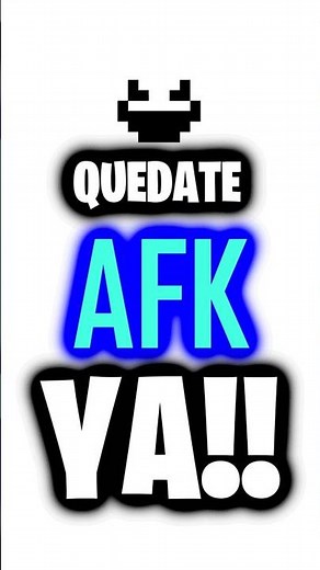 🌮👽🍸How to ACTIVATE AFK in Minecraft👽🍸 #datwinxd