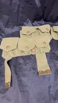 British Army 1908 Pattern Pouches - 1940 Dated