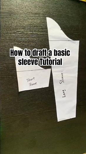 BASIC SLEEVE DRAFTING