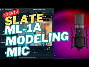 🚨 Leaked: UPGRADED Slate Digital ML-1A Microphone Revealed! 🚨