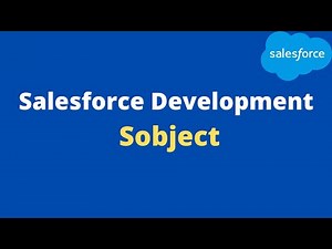 1 Sobject || Salesforce || Salesforce Online Training