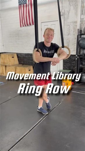 Movement Library: Ring Row #rxgymnastics