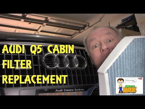 Audi Q5 Cabin Filter Replacement MiracleMAX