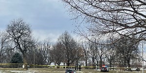 Police investigate a deadly officer-involved shooting at Springfield park on Wednesday