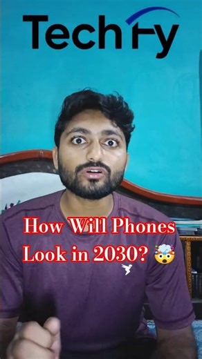 How Will Phones Look in 2030? 🤯 Future Smartphone Tech #Shorts