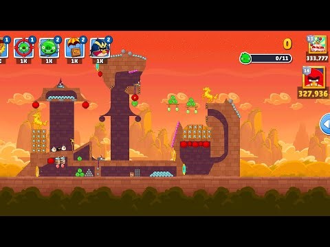 Level 7-8 – Angry Birds Friends No Power-Up Challenge (T-1699) | 3 Stars Gameplay – Feb 12