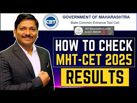 HOW TO CHECK MHT-CET 2025 RESULTS? PROCESS TO CHECK MHT-CET 2025 PCM/PCB RESULTS | DINESH SIR