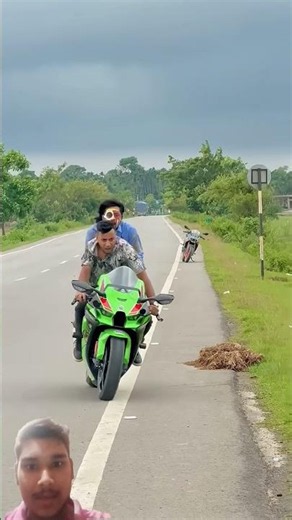 Baby Bike 💔 || Sumon Stunts #shorts‪@SumonStunts‬ #automobile​ #superbike​ #totogaming73#kawasaki