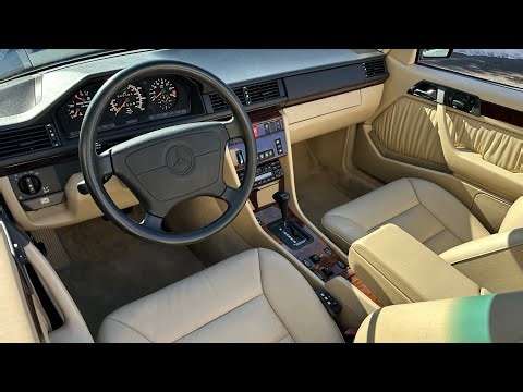 1995 Mercedes-Benz E320 Cabriolet 1 owner with 20k miles Azurite Blue Drive video 2/28/26