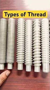 Types and uses of threads | Understand in 60 seconds | Types of Threads |