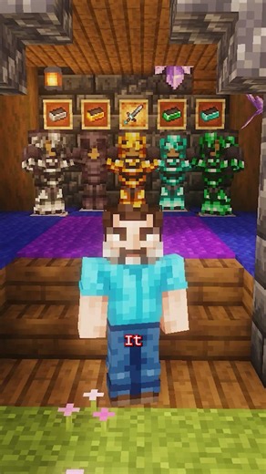 Minecraft, But Netherite is Impossible to Get! #minecraft #shorts