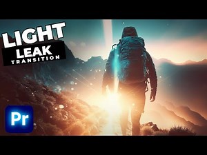 How To Add A LIGHT LEAK Transition In Premiere Pro