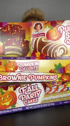 Trying Little Debbie Halloween Treats Mukbang Review