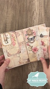 Sale has ended.😍LAST DAY of our HUGE SALE! Save on everything in the shop! Including this Shabby Pink Rose No-Sew Journal Kit. https://myporchprints.etsy.com Thanks for supporting our small family shop! We appreciate all of you very much! 🥰 ~Stephanie, Kyra & Kaelyn My Porch Prints Sale ends 2-16-2026 #MyPorchPrints #junkjournalideas #junkjournaling | Junk Journal Ideas: My Porch Prints