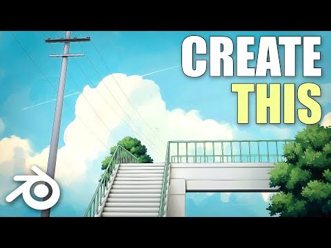Create Your First Anime Scene in Blender (Full Tutorial)