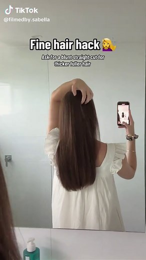 Fine Hair Hacks: Achieve a Thicker Look with Blunt Cuts