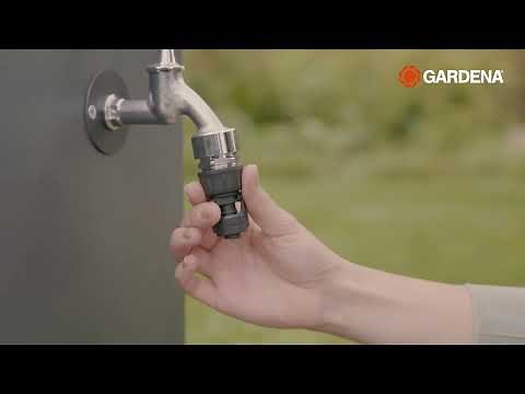 GARDENA Micro-Drip-System: Hahnanschluss Art.Nr. 13222 – Installation