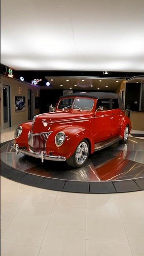 Introducing our New Arrival! 1939 Ford Deluxe Sedan Convertible Street Rod 😍🔥 Available Now!