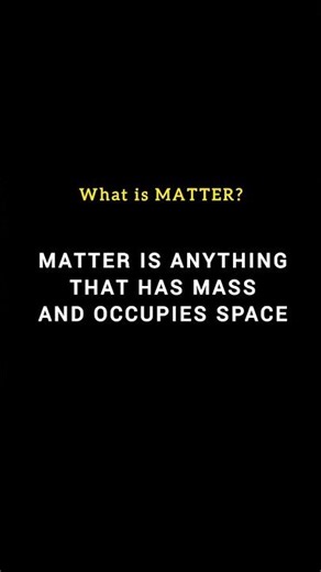 What Is Matter in Chemistry & Definition of Matter