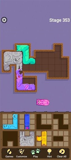 block puzzle cats #blockpuzzlecats #puzzlecats #puzzlecatsgame #short #game #minigame