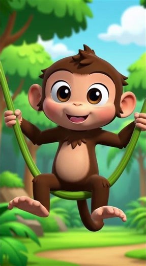 Monkey Sound 🐵 | Animal Sounds for Kids | NurseryJoy
