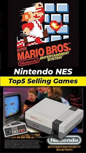 🎮 Nintendo NES - Top5 Best Selling Games